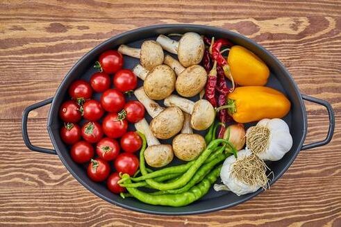 ẹfọ lori ounjẹ keto